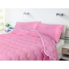 Одеяло антиаллергенное, розовое, 140х200 см. цена и информация | Одеяла | pigu.lt