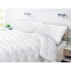 Одеяло антиаллергенное, белое, 140х200 см. цена и информация | Одеяла | pigu.lt