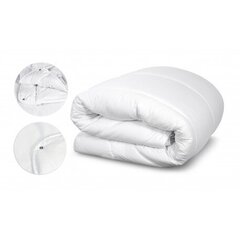 Одеяло антиаллергенное двухсекционное, белое, 140х200 см цена и информация | Одеяла | pigu.lt