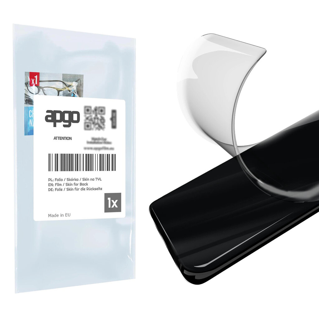 Apgo Hydrogel Film Screen Protector kaina ir informacija | Apsauginės plėvelės telefonams | pigu.lt