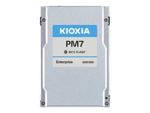 Kioxia PM7-R SED (KPM7VRUG3T84) цена и информация | Внутренние жёсткие диски (HDD, SSD, Hybrid) | pigu.lt