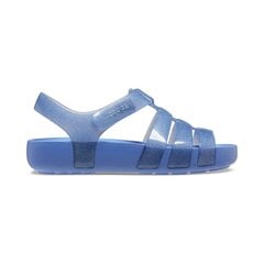 Basutės mergaitėms Crocs™ Isabella 308326, mėlynos цена и информация | Детские сандали | pigu.lt