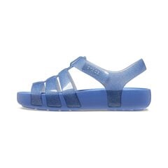 Basutės mergaitėms Crocs™ Isabella 308326, mėlynos цена и информация | Детские сандали | pigu.lt