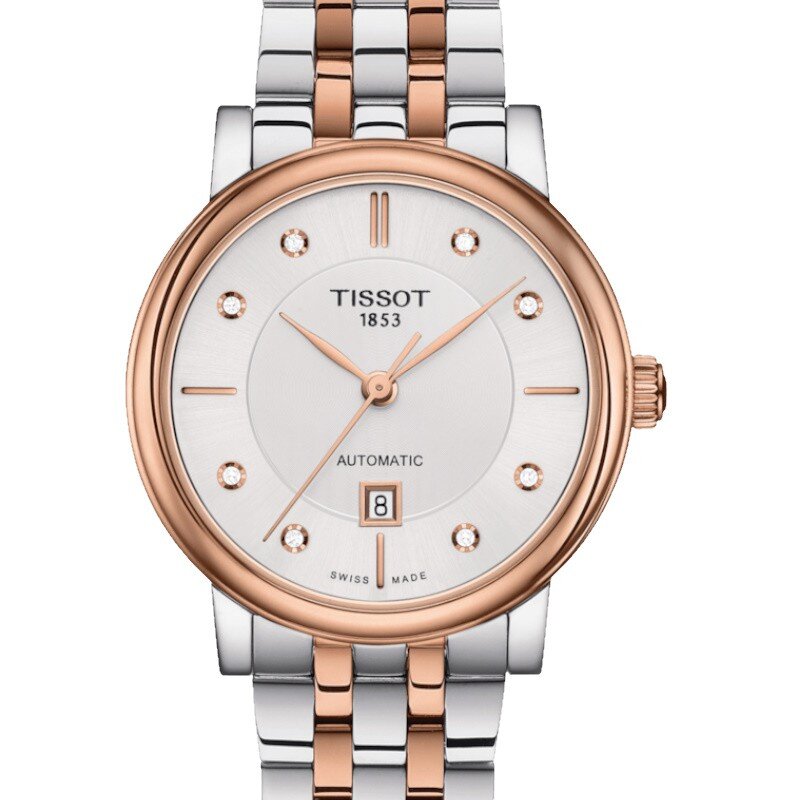 Tissot Carson Premium Automatic Lady T122.207.22.036.00 T122.207.22.036.00 kaina ir informacija | Moteriški laikrodžiai | pigu.lt