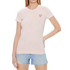 Guess marškinėliai moterims 7621701994929, smėlio spalvos kaina ir informacija | Marškinėliai moterims | pigu.lt