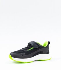 Детская повседневная обувь Clibee 100261 02, черный/салатовый 100261*02-032 цена и информация | Детская спортивная обувь | pigu.lt