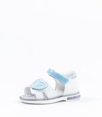 Детские сандалии Clibee 441114 01, белый/голубой 441114*01-027 цена и информация | Детские сандали | pigu.lt