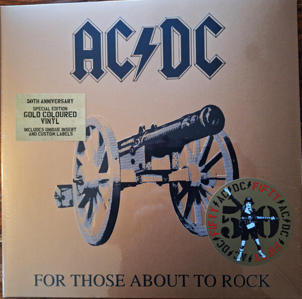 Vinilinė plokštelė AC/DC For Those About To Rock цена и информация | Vinilinės plokštelės, CD, DVD | pigu.lt