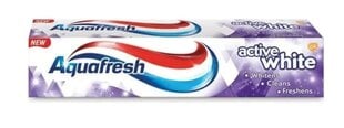 Dantų pasta Aquafresh Toothpaste Active White, 100ml цена и информация | Зубные щетки, пасты | pigu.lt