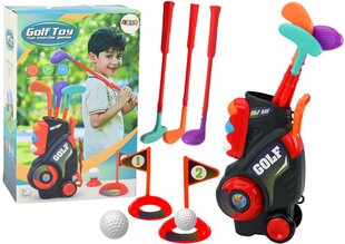 Mini golfo rinkinys dėkle ant ratų Lean Toys kaina ir informacija | Lavinamieji žaislai | pigu.lt