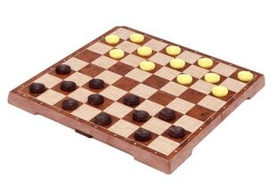 Стратегическая игра "Шахматы и шашки 2 в 1 цена и информация | Настольные игры, головоломки | pigu.lt