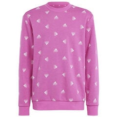 Adidas bluzonas mergaitėms IC5573, rožinis цена и информация | Свитеры, жилетки, пиджаки для девочек | pigu.lt
