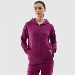 Džemperis moterims 4F WSS24TSWSF095651S, violetinis kaina ir informacija | Džemperiai moterims | pigu.lt