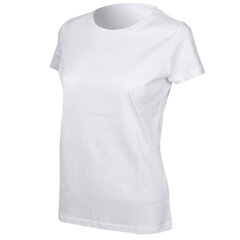 Marškinėliai moterims 22160-20, balti цена и информация | Женские футболки | pigu.lt