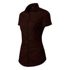 Marškinėliai moterims MLI-26127, rudi kaina ir informacija | Marškinėliai moterims | pigu.lt