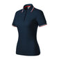 Polo marškinėliai moterims MLI-23302, mėlyni цена и информация | Marškinėliai moterims | pigu.lt