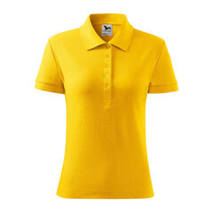 Polo marškinėliai moterims MLI-21604, geltoni kaina ir informacija | Marškinėliai moterims | pigu.lt