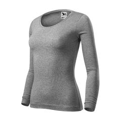 Marškinėliai moterims MLI-16912, pilki цена и информация | Футболка женская Kinga, разноцветная | pigu.lt