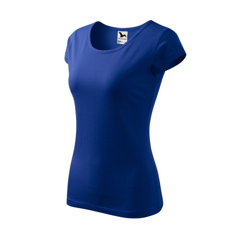 Marškinėliai moterims MLI-12244, mėlyni kaina ir informacija | Marškinėliai moterims | pigu.lt
