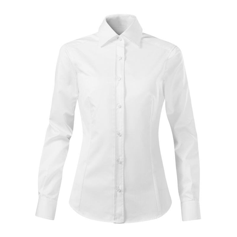 Marškiniai moterims MLI-26500, balti kaina ir informacija | Palaidinės, marškiniai moterims | pigu.lt