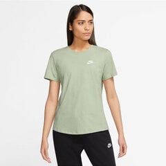 Marškinėliai moterims Nike DX7902-343, žali kaina ir informacija | Marškinėliai moterims | pigu.lt