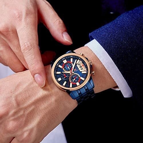 Bahar vyriškas laikrodis šviečiantis tamsoje kaina ir informacija | Vyriški laikrodžiai | pigu.lt