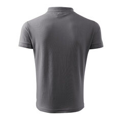 Polo marškinėliai vyrams MLI-20336, pilki kaina ir informacija | Vyriški marškinėliai | pigu.lt