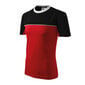 Marškinėliai vyrams MLI-10907, raudoni kaina ir informacija | Vyriški marškinėliai | pigu.lt