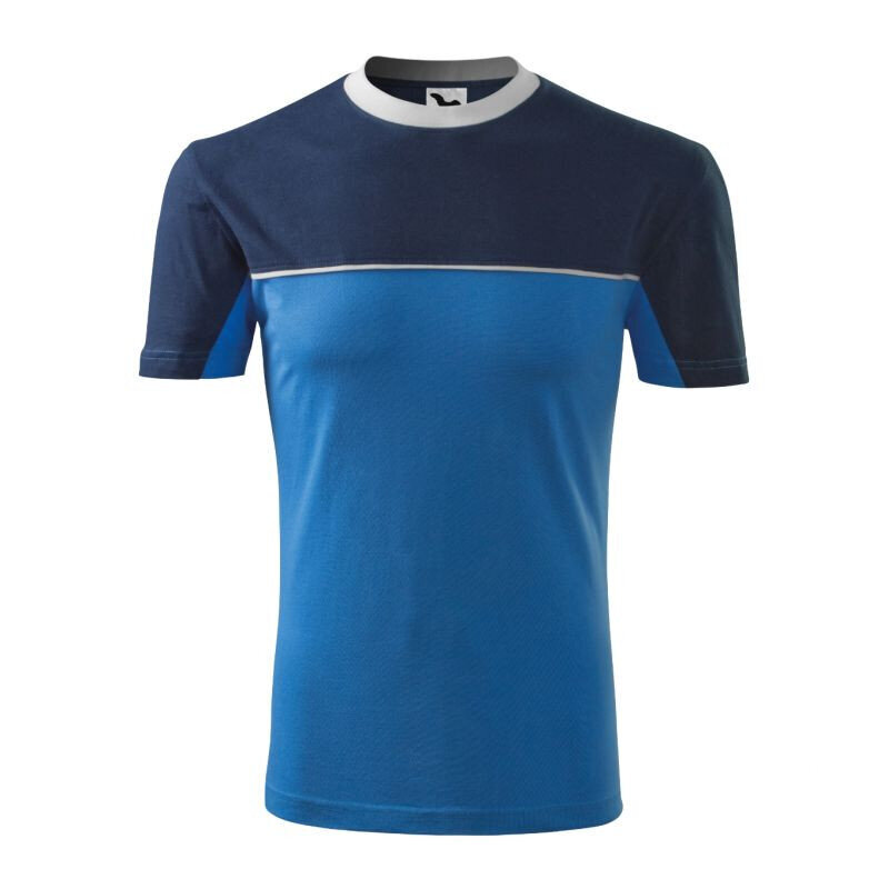 Marškinėliai vyrams MLI-10914, mėlyni kaina ir informacija | Vyriški marškinėliai | pigu.lt