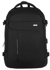 Rankinio bagažo kuprinė Peterson S86, 40x30x20 cm, juoda kaina ir informacija | Kuprinės ir krepšiai | pigu.lt