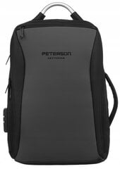 Kuprinė Peterson S163, pilka kaina ir informacija | Kuprinės ir krepšiai | pigu.lt