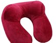 Kelioninė U formos pagalvė kaklui, raudona цена и информация | Pagalvės | pigu.lt