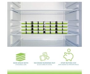 Силиконовые формы для льда Oliver's Kitchen, 4 шт цена и информация | Формы, посуда для выпечки | pigu.lt