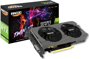 Inno3D GeForce RTX 3050 Twin X2 (N30502-06D6-1711VA60) kaina ir informacija | Vaizdo plokštės (GPU) | pigu.lt