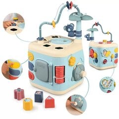 Žaislas sensorinis veiklos kubas vaikams 13in1 Smoby kaina ir informacija | Lavinamieji žaislai | pigu.lt