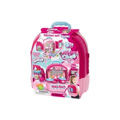 Кукольная мобильная кухня 3 в 1 в рюкзаке, WOOPIE цена и информация | Игрушки для девочек | pigu.lt