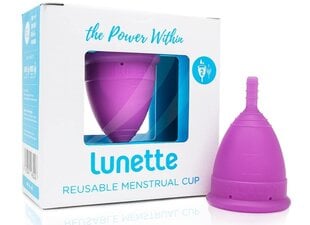 Menstruacinė taurelė Lunette The Power Within Reusable Menstrual Cup, 1 vnt kaina ir informacija | Tamponai, higieniniai paketai, įklotai | pigu.lt