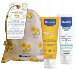 Rinkinys Mustela Sun vaikams: pienelis nuo saulės SPF50, 40 ml + veido kremas, 40 ml kaina ir informacija | Kremai nuo saulės | pigu.lt