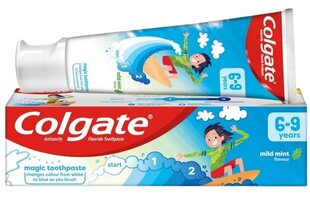 Dantų pasta vaikams Colgate 6-9 m., švelnus mėtų skonis, 50 ml kaina ir informacija | Dantų šepetėliai, pastos | pigu.lt