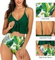Ihcemih maudymosi kostiumėlis moterims, žalias kaina ir informacija | Maudymosi kostiumėliai | pigu.lt