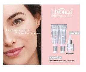 Kosmetikos rinkinys L'biotica Estetic Clinic Cell Tech: dieninis veido kremas, 35 ml + naktinis veido kremas, 35 ml + serumas, 15 ml kaina ir informacija | Veido aliejai, serumai | pigu.lt