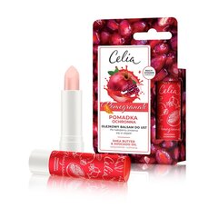 Lūpų balzamas Celia Pomegranate Lip Balm, 4 g цена и информация | Помады, бальзамы, блеск для губ | pigu.lt