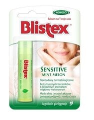 Бальзам для губ Blistex Sensitive Mint Melon, 4,25 г цена и информация | Помады, бальзамы, блеск для губ | pigu.lt