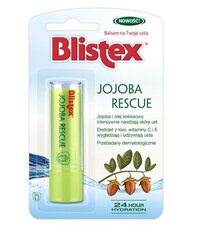Drėkinamasis lūpų balzamas su jojoba aliejumi Blistex Jojoba Rescue, 3,7g kaina ir informacija | Lūpų dažai, blizgiai, balzamai, vazelinai | pigu.lt