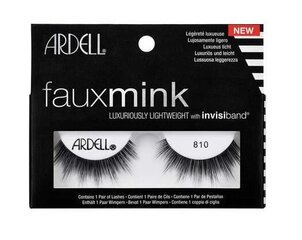 Priklijuojamos blakstienos Ardell Faux mink Strip Lashes 810 Black kaina ir informacija | Priklijuojamos blakstienos, blakstienų rietikliai | pigu.lt