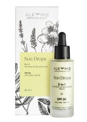 Veido serumas Alkemie Sun Drops SPF 30 Serum, 30 ml kaina ir informacija | Veido aliejai, serumai | pigu.lt