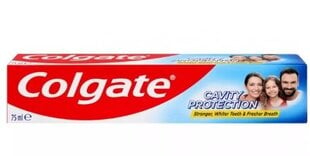 Dantų pasta Colgate Cavity Protection, apsauganti nuo ėduonies, 75 ml цена и информация | Зубные щетки, пасты | pigu.lt