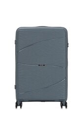 Didelis lagaminas ant ratukų Ochnik WALPP-0021-61-28(W24), pilkas цена и информация | Чемоданы, дорожные сумки  | pigu.lt