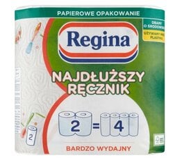 Regina popierinis rankšluostis, 2 vnt. kaina ir informacija | Tualetinis popierius, popieriniai rankšluosčiai | pigu.lt