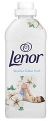 Lenor audinių minkštiklis Sensitive Cotton Fresh, 700 ml kaina ir informacija | Skalbimo priemonės | pigu.lt